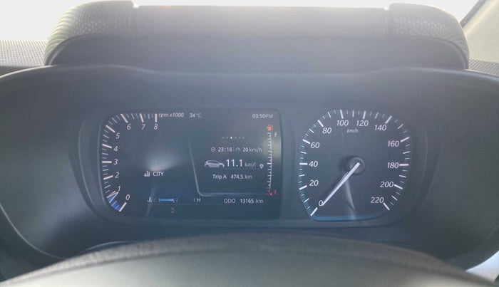 2020 Tata ALTROZ XZ PETROL, Petrol, Manual, 13,150 km, Odometer Image