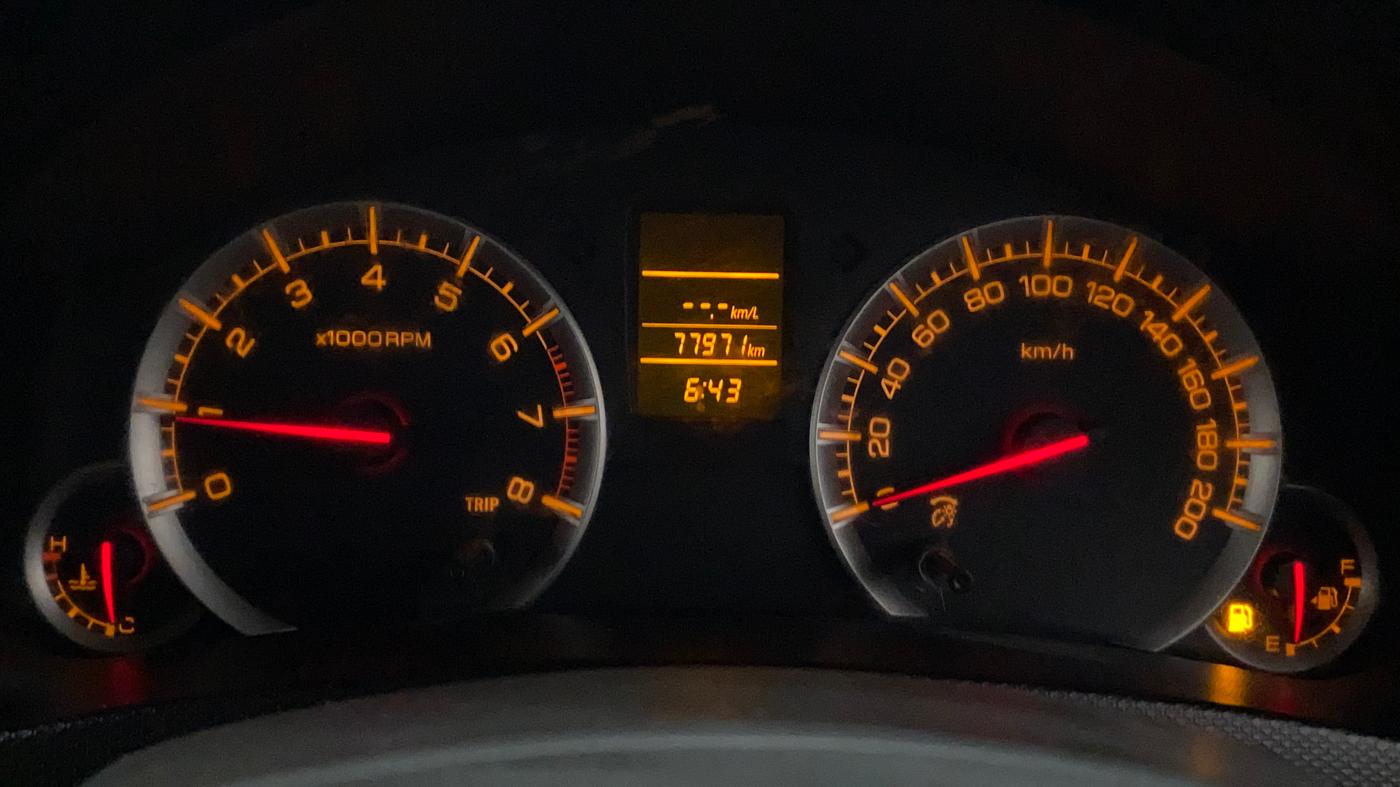 2015 Maruti Swift VXI, Petrol, Manual, 78,042 km, Odometer Image
