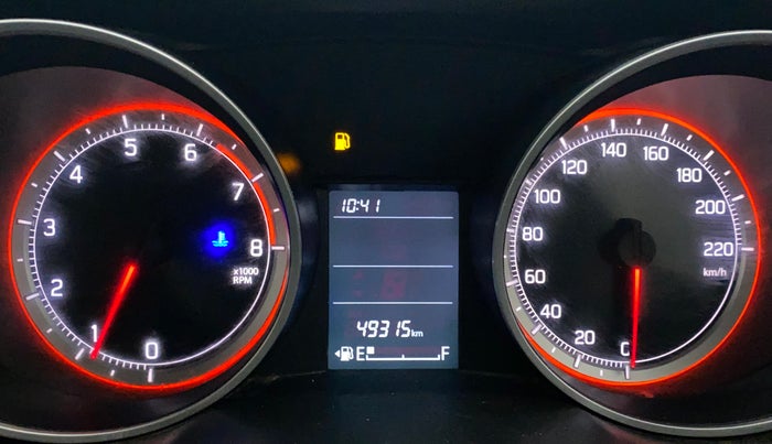 2021 Maruti Swift VXI, Petrol, Manual, 49,315 km, Odometer Image