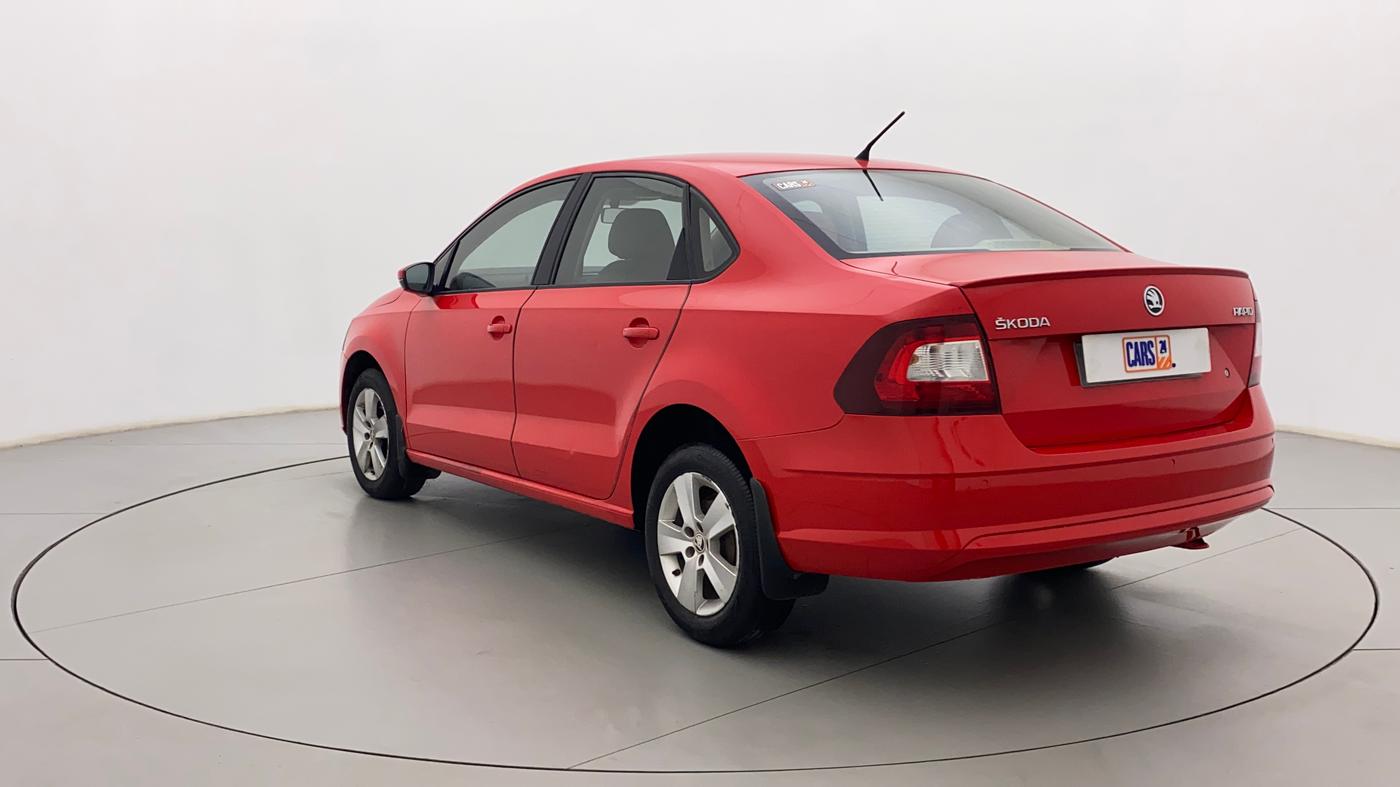 2017 Skoda Rapid AMBITION 1.6 MPI MT, Petrol, Manual, 70,758 km, Left Back Diagonal