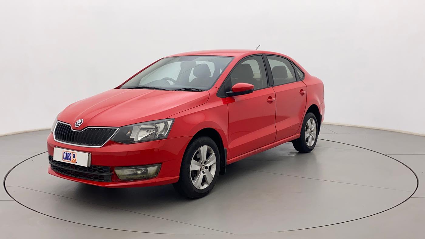 2017 Skoda Rapid AMBITION 1.6 MPI MT, Petrol, Manual, 70,758 km, Left Front Diagonal