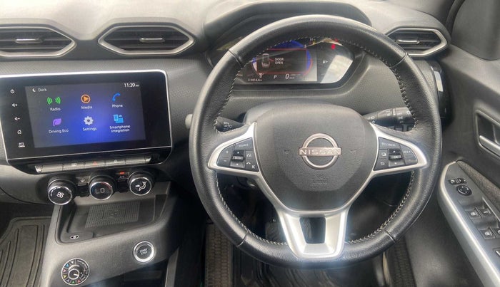 2022 Nissan MAGNITE XV PREMIUM TURBO CVT, Petrol, Automatic, 12,939 km, Steering Wheel Close Up