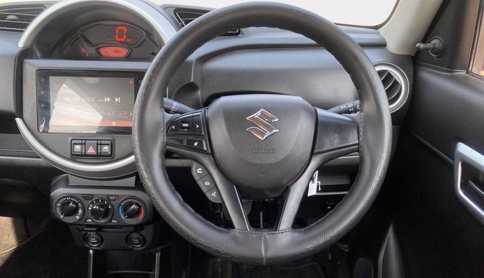 2020 Maruti S PRESSO VXI+, Petrol, Manual, 7,848 km, Steering Wheel Close Up