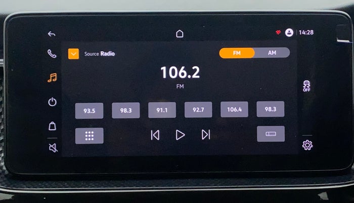 2021 Skoda KUSHAQ STYLE 1.5L TSI DSG (6 AIRBAGS), Petrol, Automatic, 25,369 km, Infotainment System