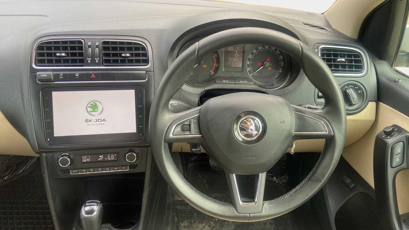 2021 Skoda Rapid STYLE AT TSI, Petrol, Automatic, 24,781 km, Steering Wheel Close Up