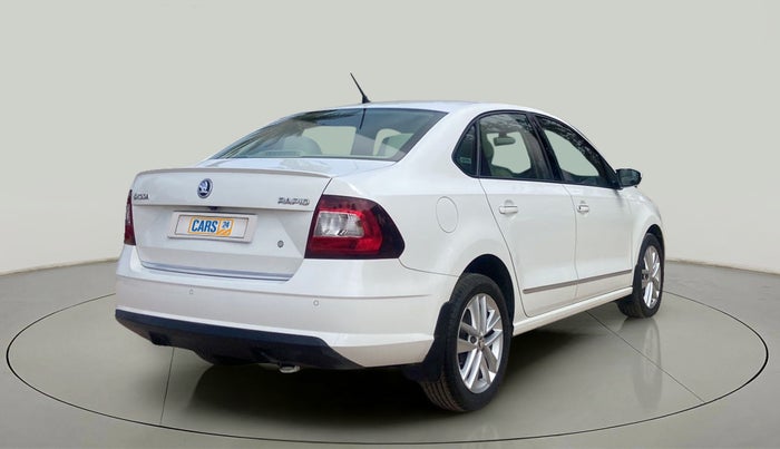 2021 Skoda Rapid STYLE AT TSI, Petrol, Automatic, 24,781 km, Right Back Diagonal