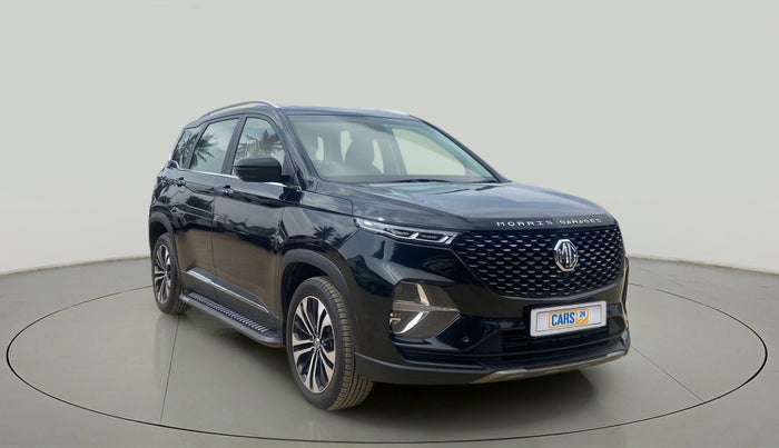 2021 MG HECTOR PLUS SHARP 1.5 PETROL TURBO CVT 6-STR, Petrol, Automatic, 7,589 km, Right Front Diagonal