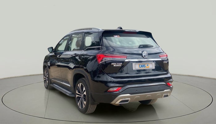 2021 MG HECTOR PLUS SHARP 1.5 PETROL TURBO CVT 6-STR, Petrol, Automatic, 7,589 km, Left Back Diagonal