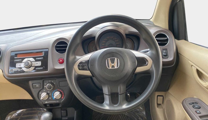 2013 Honda Amaze 1.2L I-VTEC S AT, Petrol, Automatic, 28,444 km, Steering Wheel Close Up