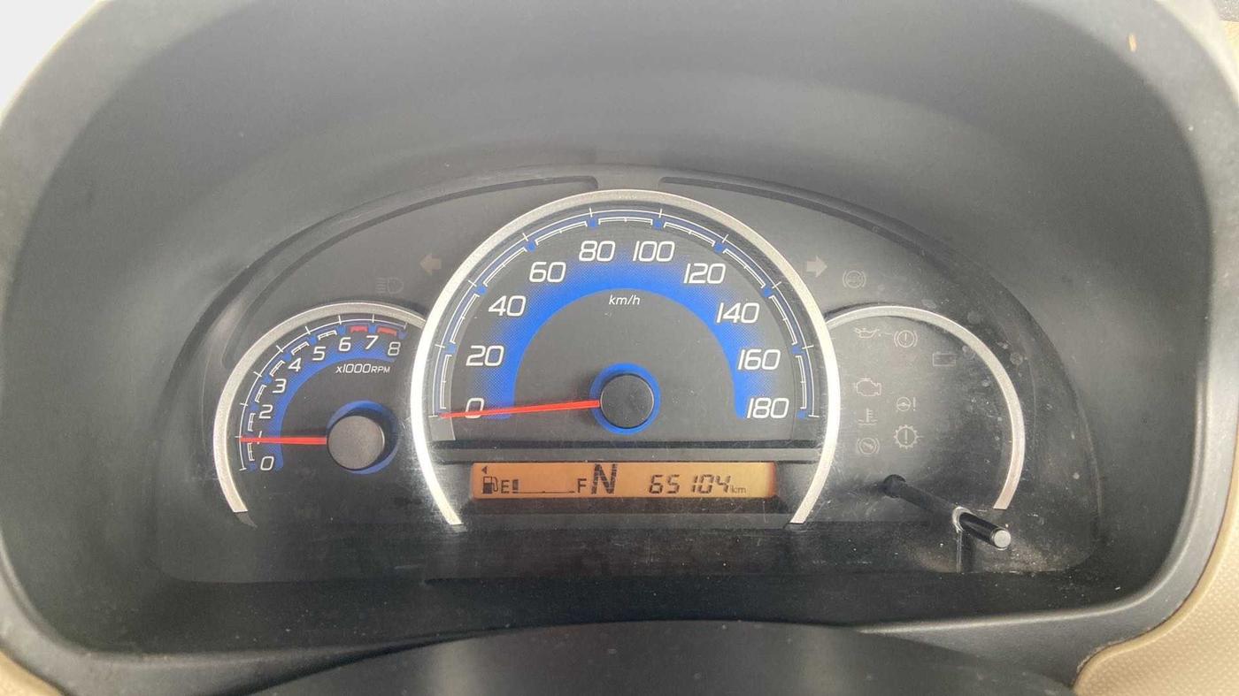 2018 Maruti Wagon R 1.0 VXI AMT, Petrol, Automatic, 65,204 km, Odometer Image