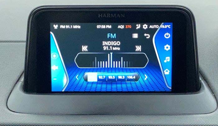 2022 Tata NEXON XZ PLUS (PREMIUM) KAZIRANGA PETROL, Petrol, Manual, 23,025 km, Infotainment System