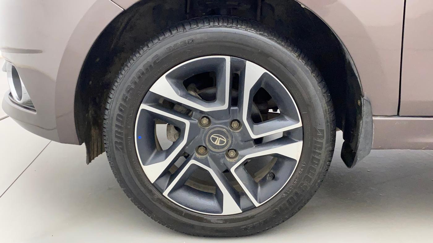 2019 Tata TIGOR XZ PLUS PETROL, Petrol, Manual, 27,395 km, Left Front Wheel