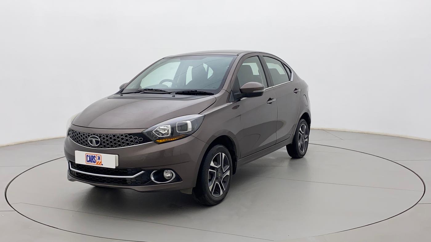 2019 Tata TIGOR XZ PLUS PETROL, Petrol, Manual, 27,395 km, Left Front Diagonal