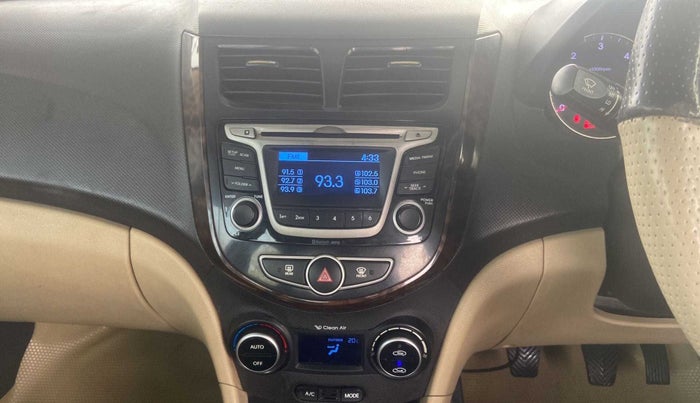 2016 Hyundai Verna FLUIDIC 1.6 CRDI S 4S, Diesel, Manual, 86,608 km, Air Conditioner