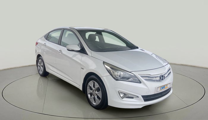 2016 Hyundai Verna FLUIDIC 1.6 CRDI S 4S, Diesel, Manual, 86,608 km, Right Front Diagonal