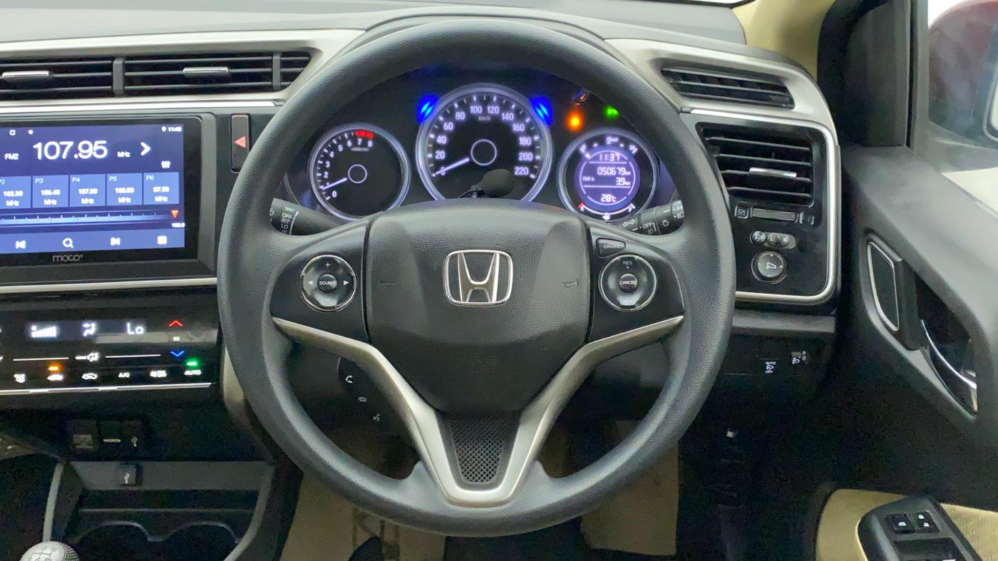 2017 Honda City 1.5L I-VTEC V MT, Petrol, Manual, 50,679 km, Steering Wheel Close Up