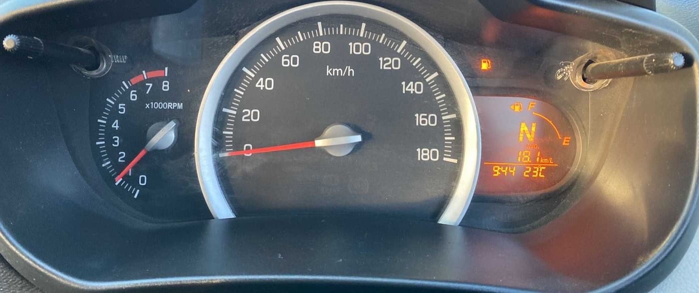 2015 Maruti Celerio VXI AMT, Petrol, Automatic, 65,025 km, Odometer Image