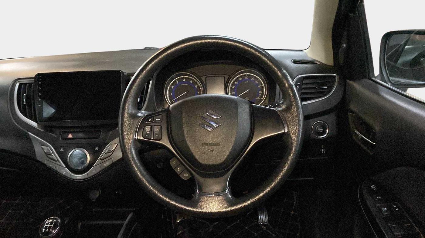 2020 Maruti Baleno ZETA PETROL 1.2, Petrol, Manual, 46,074 km, Steering Wheel Close Up