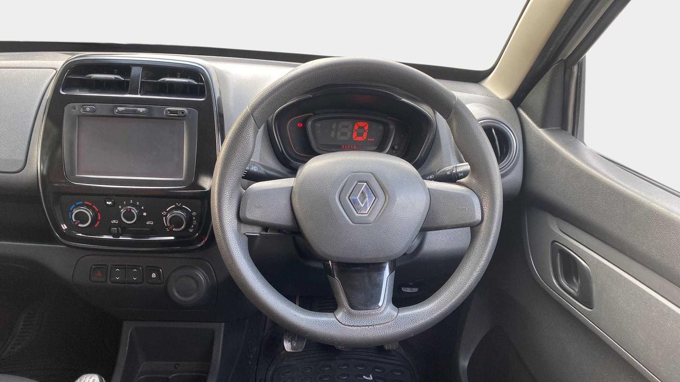 2015 Renault Kwid RXT 0.8 (O), Petrol, Manual, 85,642 km, Steering Wheel Close Up