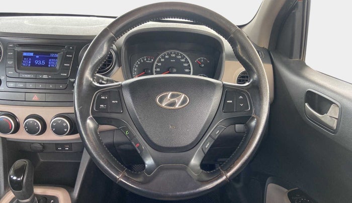 2014 Hyundai Grand i10 ASTA AT 1.2 KAPPA VTVT, Petrol, Automatic, 56,976 km, Steering Wheel Close Up