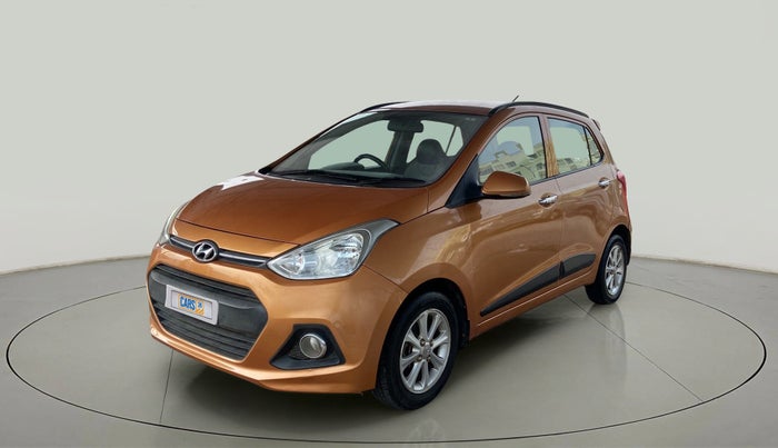 2014 Hyundai Grand i10 ASTA AT 1.2 KAPPA VTVT, Petrol, Automatic, 56,976 km, Left Front Diagonal
