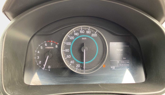 2019 Maruti IGNIS ZETA 1.2, Petrol, Manual, 50,630 km, Odometer Image