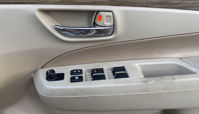 2019 Maruti Ciaz DELTA AT 1.5 SHVS PETROL, Petrol, Automatic, 23,847 km, Driver Side Door Panels Control