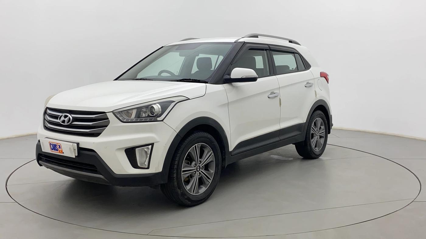 2018 Hyundai Creta SX (O) 1.6 DIESEL, Diesel, Manual, 80,391 km, Left Front Diagonal