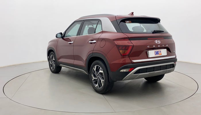 2021 Hyundai Creta SX (O) IVT 1.5 PETROL, Petrol, Automatic, 17,806 km, Left Back Diagonal