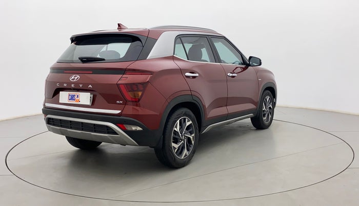 2021 Hyundai Creta SX (O) IVT 1.5 PETROL, Petrol, Automatic, 17,806 km, Right Back Diagonal