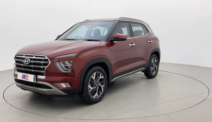 2021 Hyundai Creta SX (O) IVT 1.5 PETROL, Petrol, Automatic, 17,806 km, Left Front Diagonal