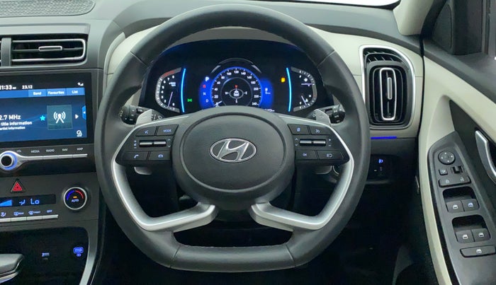 2021 Hyundai Creta SX (O) IVT 1.5 PETROL, Petrol, Automatic, 17,806 km, Steering Wheel Close Up