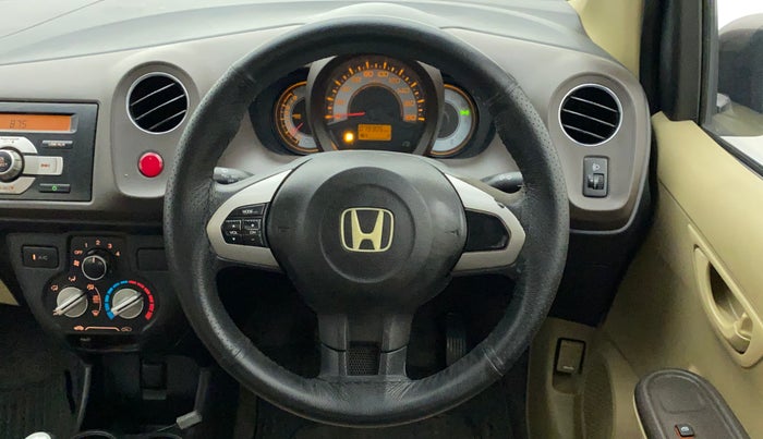 2012 Honda Brio S MT, Petrol, Manual, 79,305 km, Steering Wheel Close Up