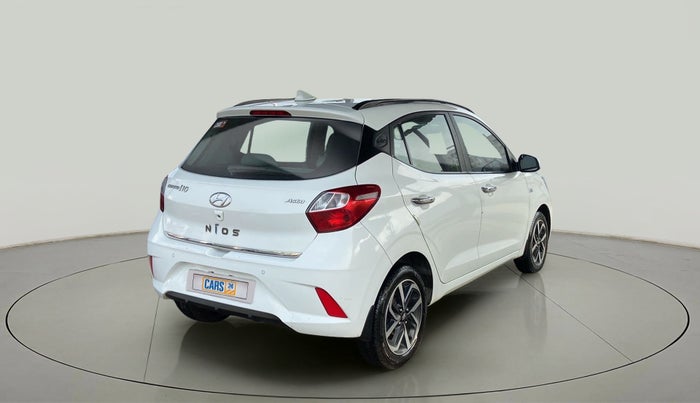 2020 Hyundai GRAND I10 NIOS ASTA AMT 1.2 KAPPA VTVT, Petrol, Automatic, 53,062 km, Right Back Diagonal