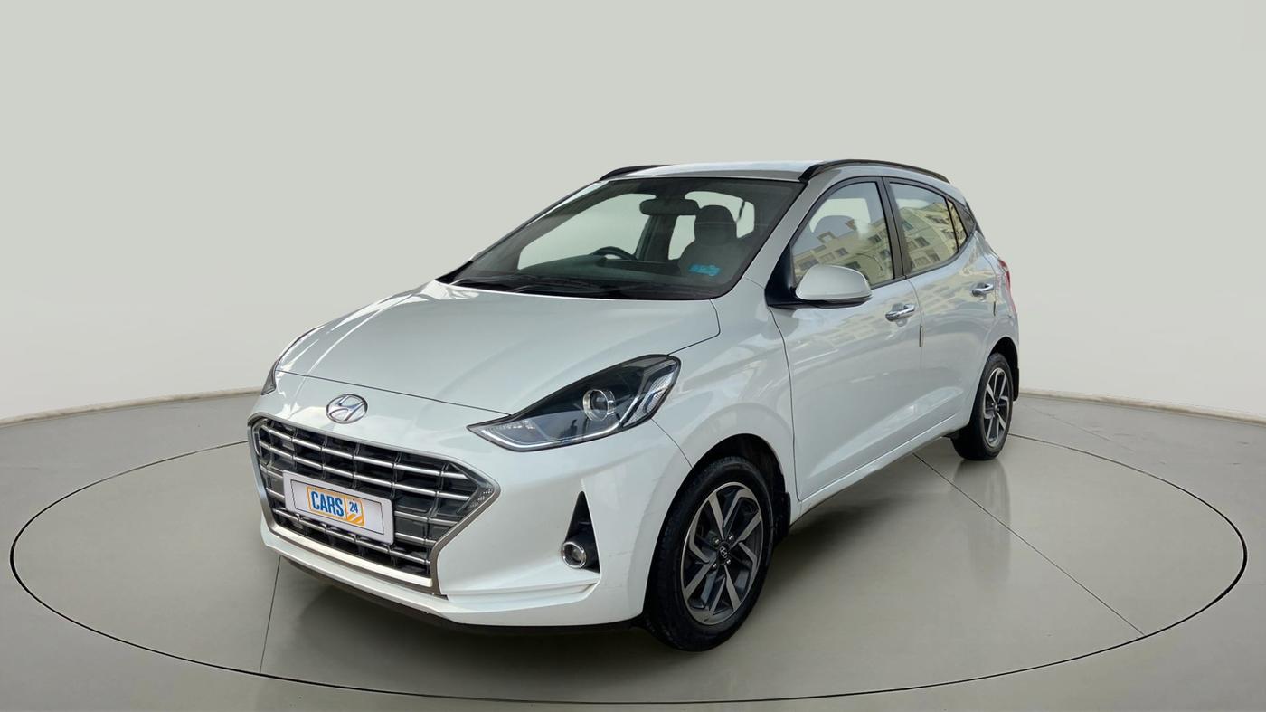 2020 Hyundai GRAND I10 NIOS ASTA AMT 1.2 KAPPA VTVT, Petrol, Automatic, 53,062 km, Left Front Diagonal
