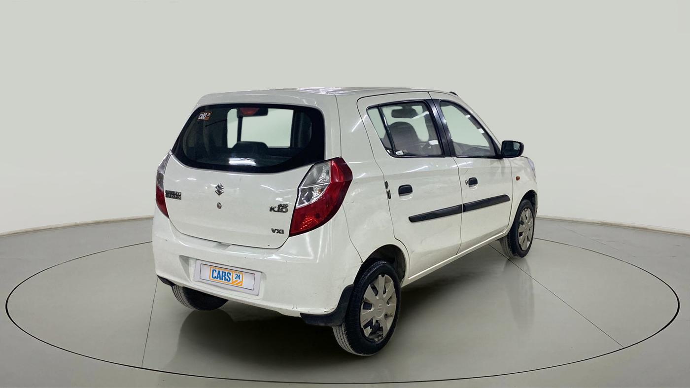 2017 Maruti Alto K10 VXI, Petrol, Manual, 15,539 km, Right Back Diagonal