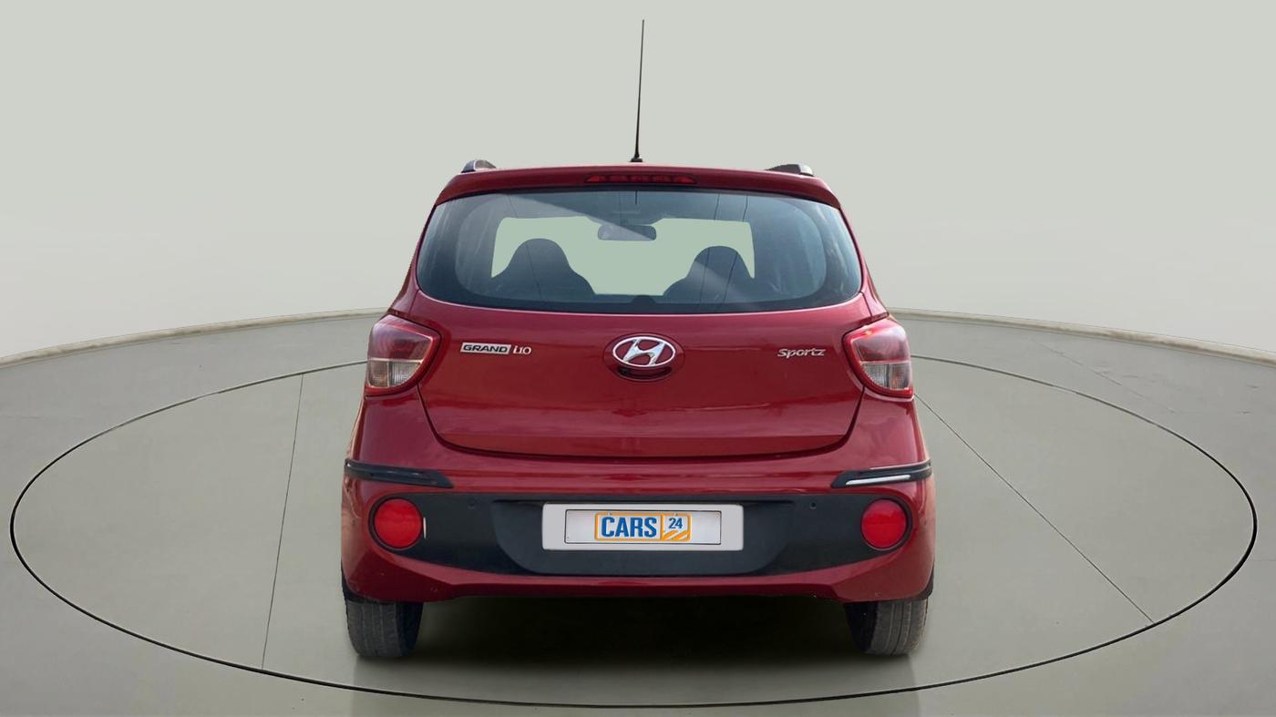 2018 Hyundai Grand i10 SPORTZ 1.2 KAPPA VTVT, Petrol, Manual, 34,331 km, Back/Rear