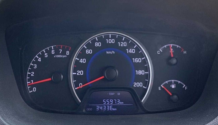 2018 Hyundai Grand i10 SPORTZ 1.2 KAPPA VTVT, Petrol, Manual, 34,331 km, Odometer Image