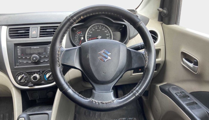 2014 Maruti Celerio VXI AMT, Petrol, Automatic, 81,988 km, Steering Wheel Close Up