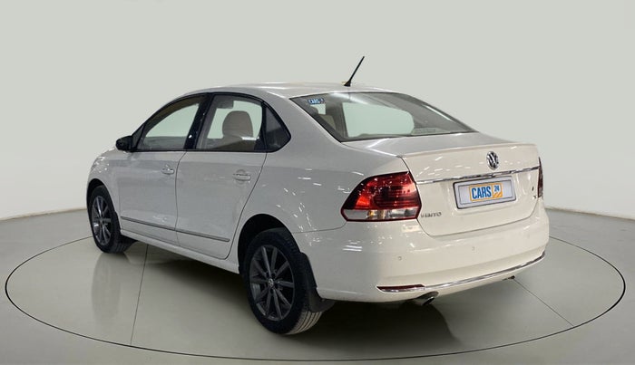 2019 Volkswagen Vento HIGHLINE PETROL AT, Petrol, Automatic, 49,705 km, Left Back Diagonal