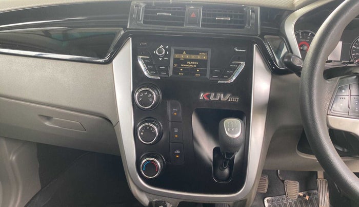 2017 Mahindra Kuv100 K8 6 STR, Petrol, Manual, 88,303 km, Air Conditioner
