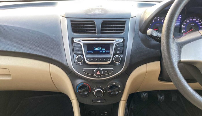 2015 Hyundai Verna FLUIDIC 4S 1.4 VTVT, Petrol, Manual, 44,607 km, Air Conditioner