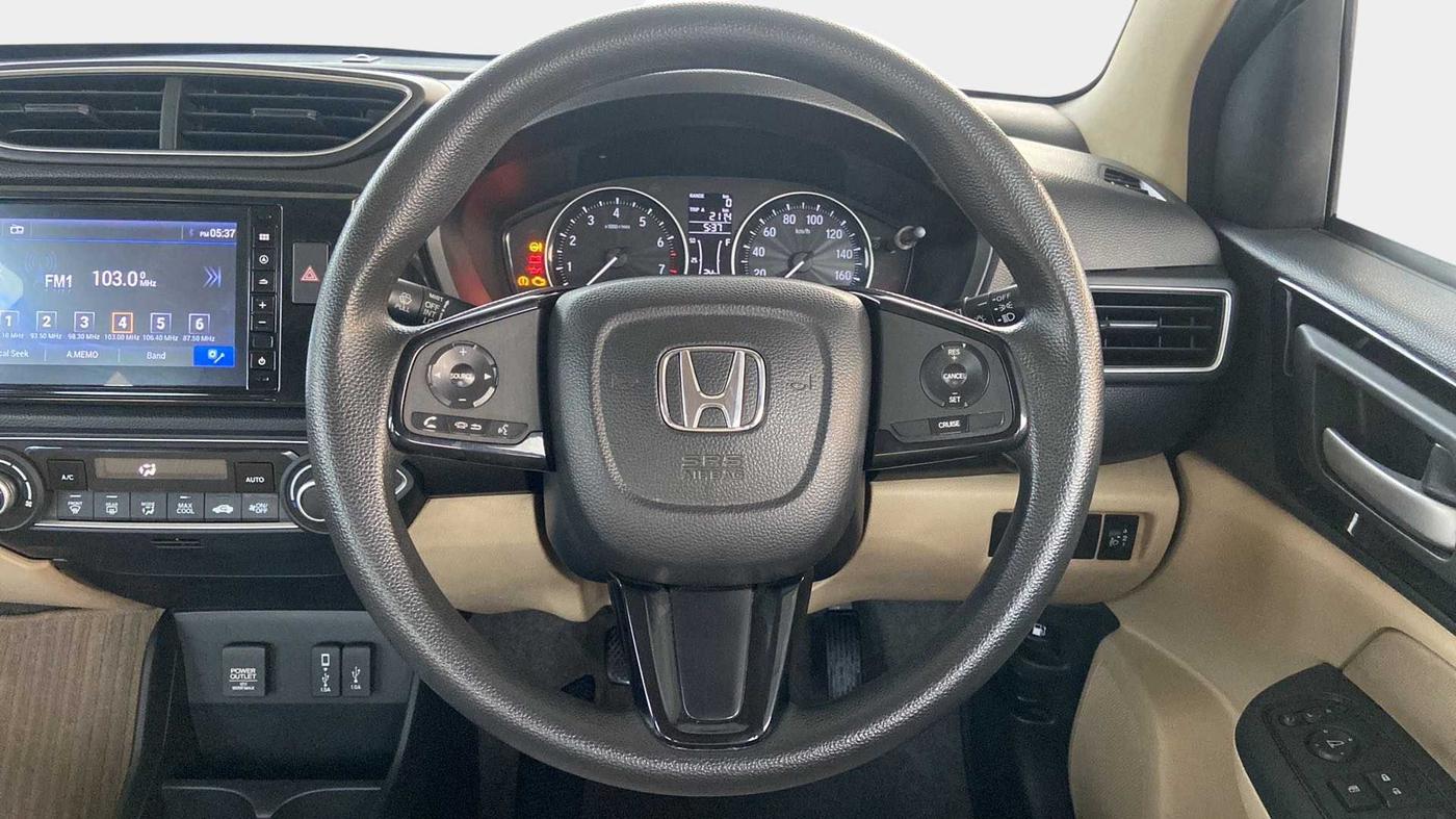 2018 Honda Amaze 1.2L I-VTEC VX, Petrol, Manual, 43,484 km, Steering Wheel Close Up