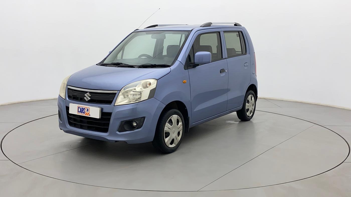 2014 Maruti Wagon R 1.0 VXI, Petrol, Manual, 55,931 km, Left Front Diagonal