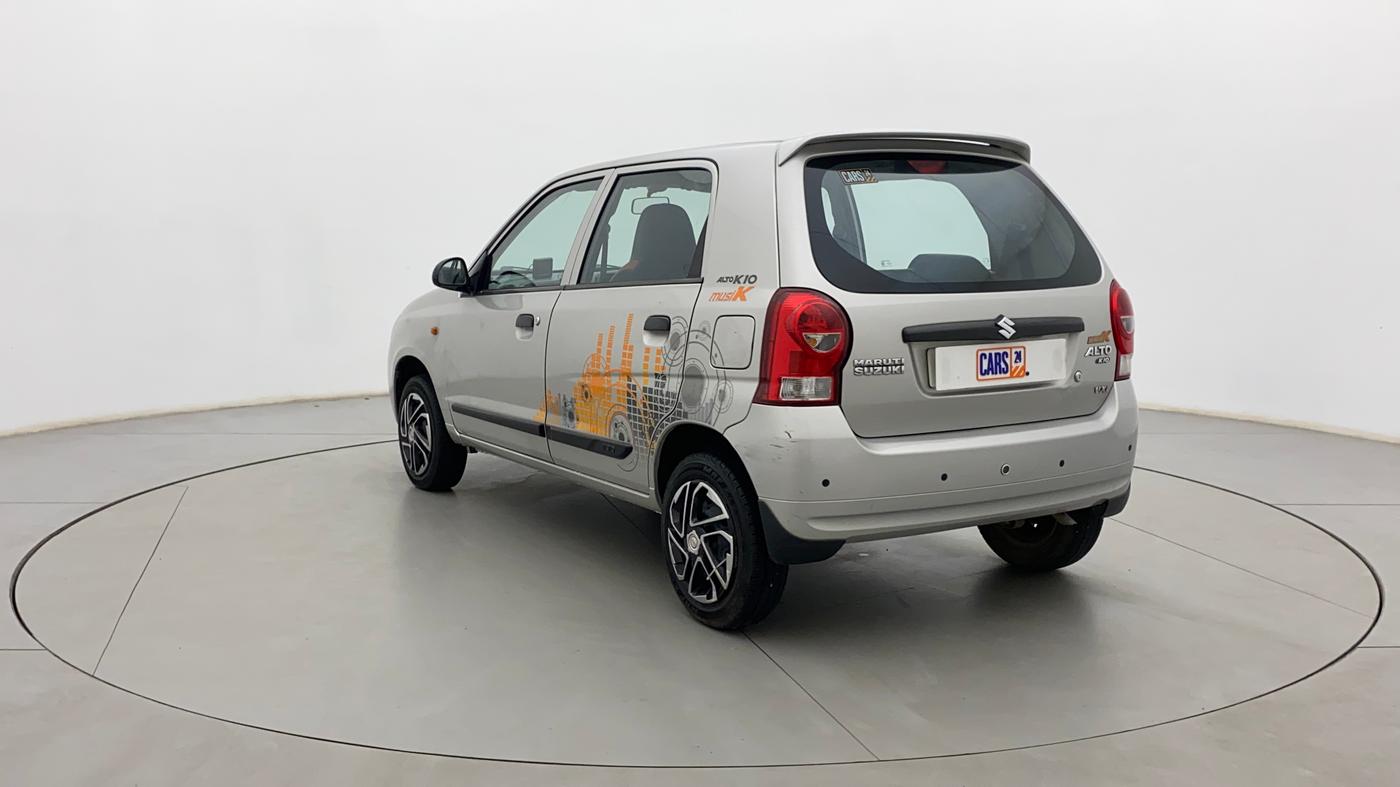 2013 Maruti Alto K10 VXI, Petrol, Manual, 50,467 km, Left Back Diagonal