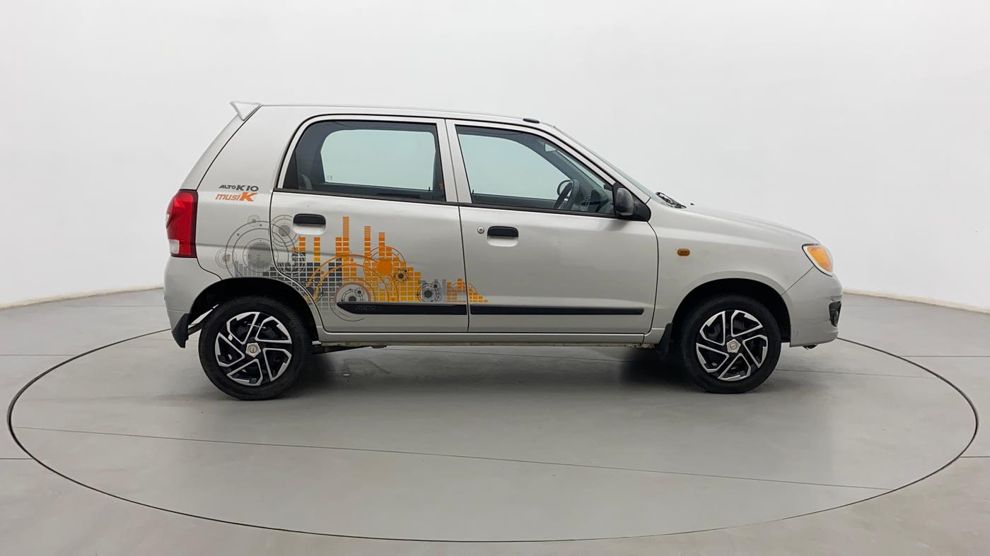 2013 Maruti Alto K10 VXI, Petrol, Manual, 50,467 km, Right Side View