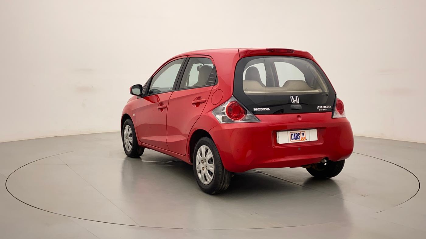 2012 Honda Brio S MT, Petrol, Manual, 41,098 km, Left Back Diagonal