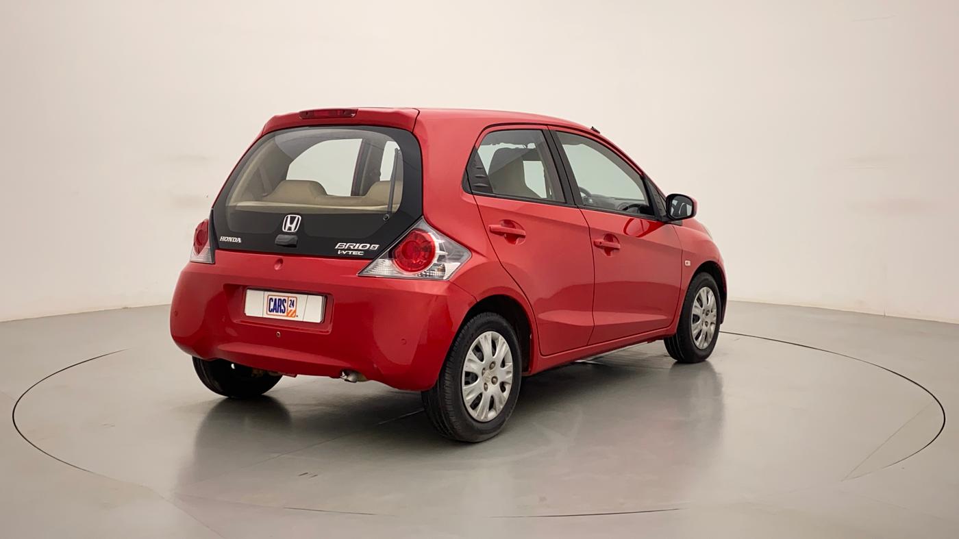 2012 Honda Brio S MT, Petrol, Manual, 41,098 km, Right Back Diagonal