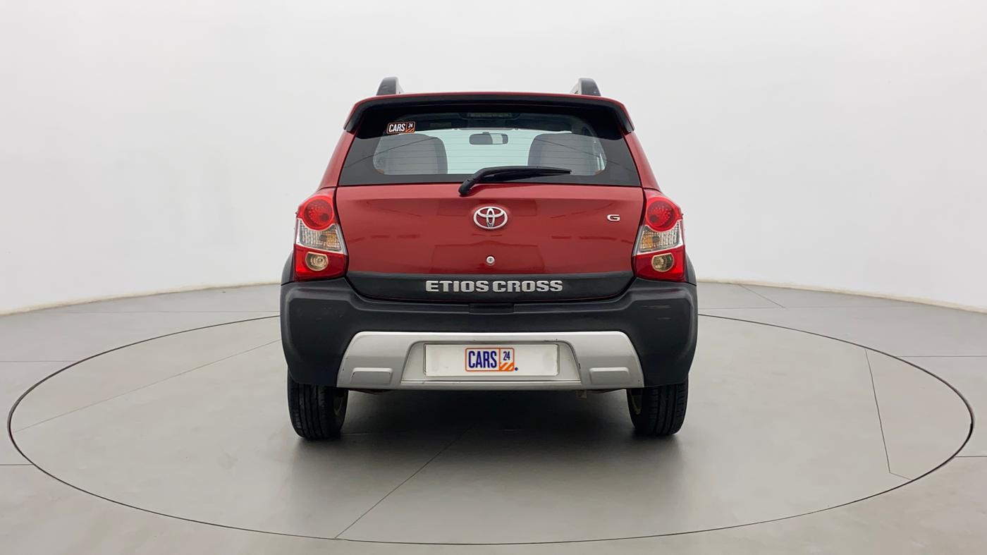 2015 Toyota Etios CROSS 1.2 G, Petrol, Manual, 58,211 km, Back/Rear