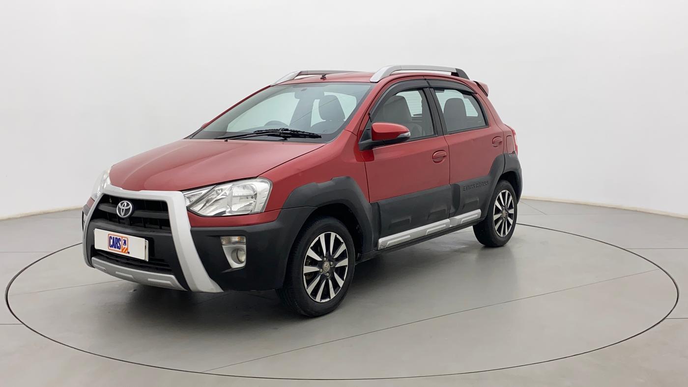 2015 Toyota Etios CROSS 1.2 G, Petrol, Manual, 58,211 km, Left Front Diagonal